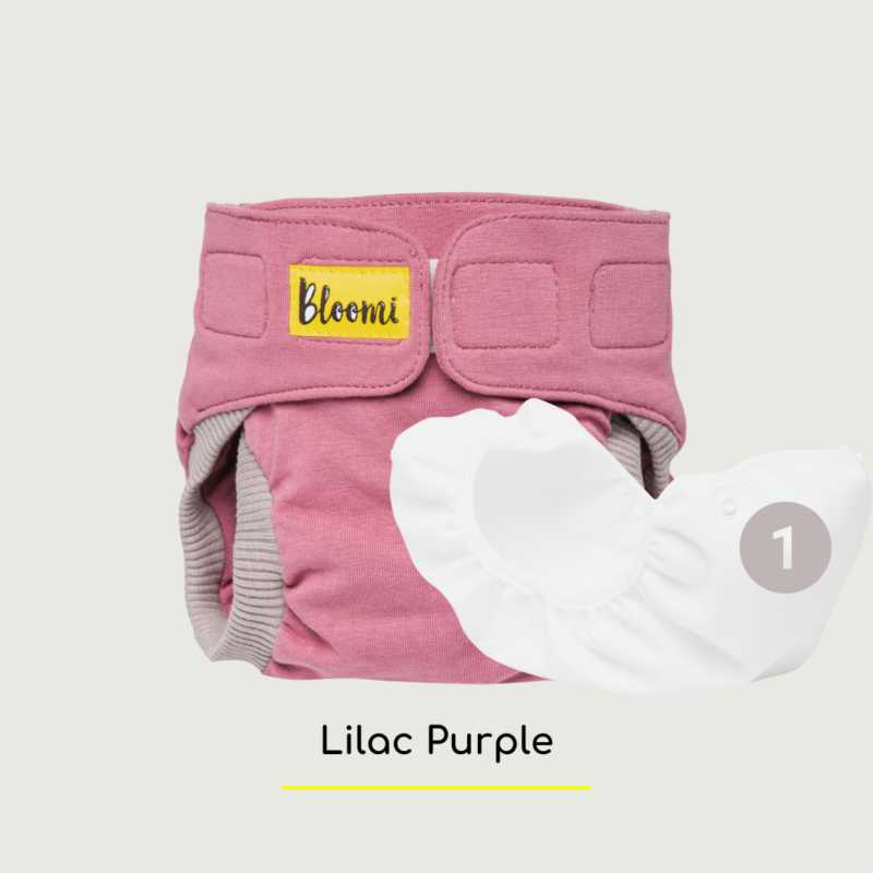 Bloomi lilac purple pants with 1 pouch