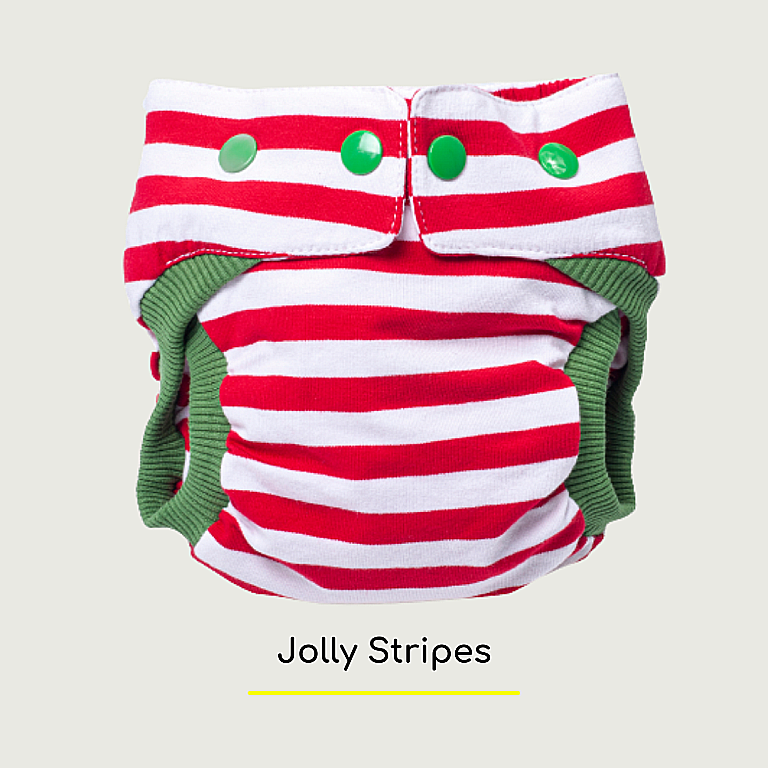 Jolly stripes snap pants