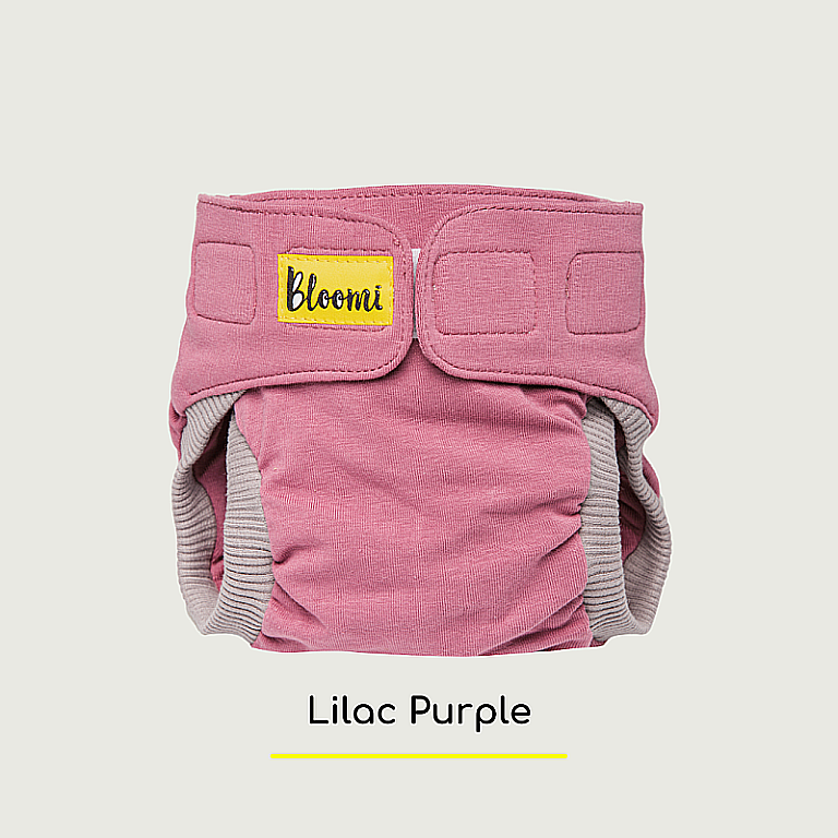 Lilac Purple Velcro pants