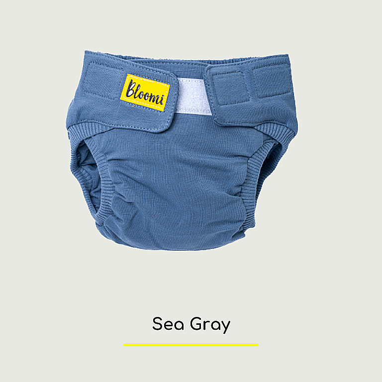 Sea Gray velcro pants
